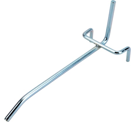 Одинарный крючок на перфорацию ООО ТД Ижпромсервис длина 150 мм, диаметр 5 мм, шаг 50 мм, 10 шт. НФ-00002436