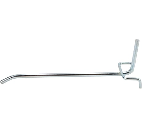Одинарный крючок на перфорацию ООО ТД Ижпромсервис длина 200 мм, диаметр 6 мм, шаг 50 мм, 10 шт. НФ-00002440