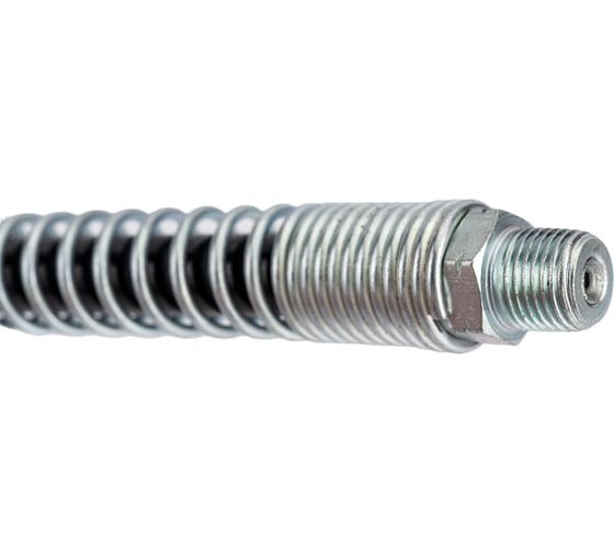 Шланг для смазки с защитной пружиной Petropump 300 мм х 1/8" BSPT, 240 бар PP180014