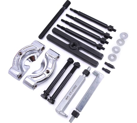 Набор съемников подшипников Car-tool малых диаметров 15-58 мм двухлапый и сепар. типа CT-J1002