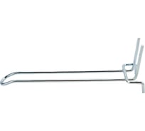 Двойной крючок на перфорацию ООО ТД Ижпромсервис 200 мм, диаметр 4 мм, шаг 50 мм, 10 шт. НФ-00002417