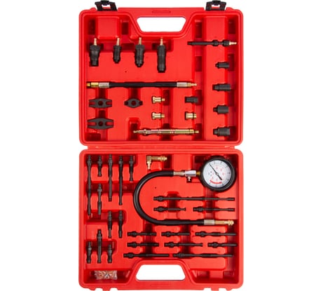 Компрессометр в наборе для дизельных и бензиновых ДВС WIEDERKRAFT WDK-214306D