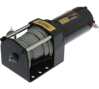 Лебедка электрическая TUNDRA ТУНДРА 12/24 В, 2500 lb (1.1 т), 1.2 л.с., до 3.3 м/мин, 4.8 мм х 12 м 1002775