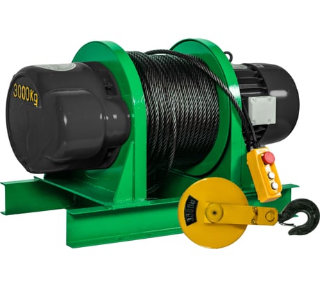 Электрическая лебедка EURO-LIFT KCD 2500/5000 кг, 70/35 м, 380 В 00-00004264