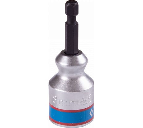 Шпильковерт роликовый для шуруповерта KING TONY 1/4, 8 мм 75A108M