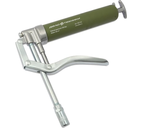 Шприц для смазки Дело Техники плунжерный пистолетного типа 120см3 865312