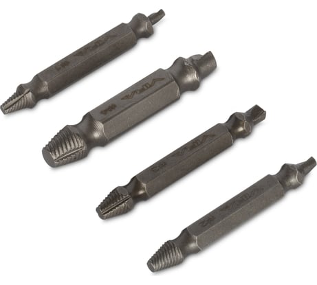 Набор двусторонних экстракторов 4 шт. VIRA 820147