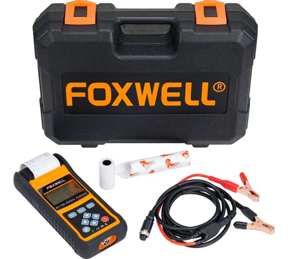 Тестер АКБ с принтером Foxwell BT780