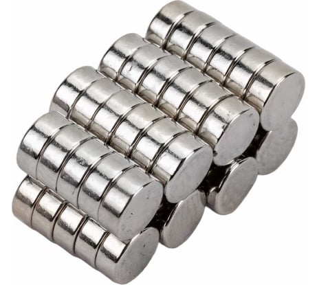 Неодимовый магнит Forceberg диск 5x2 мм, 50 шт. 9-1212024-050