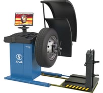 Станок для балансировки колес Sivik АТС СБМП-200 Л синий RAL5017 2000008258483
