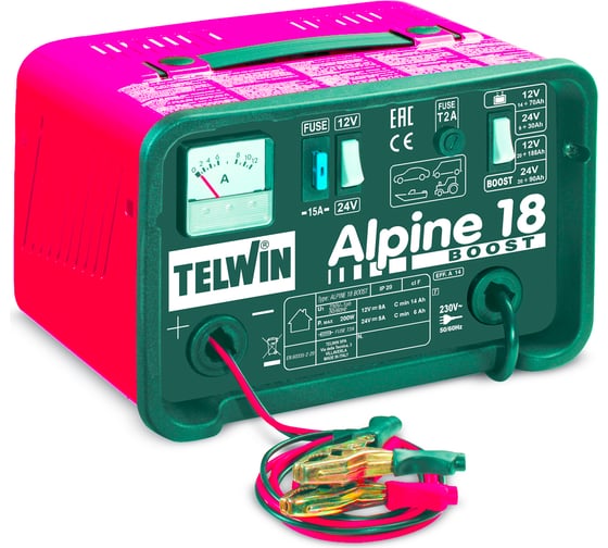 Зарядное устройство Telwin Alpine 18 Boost 230V 807545