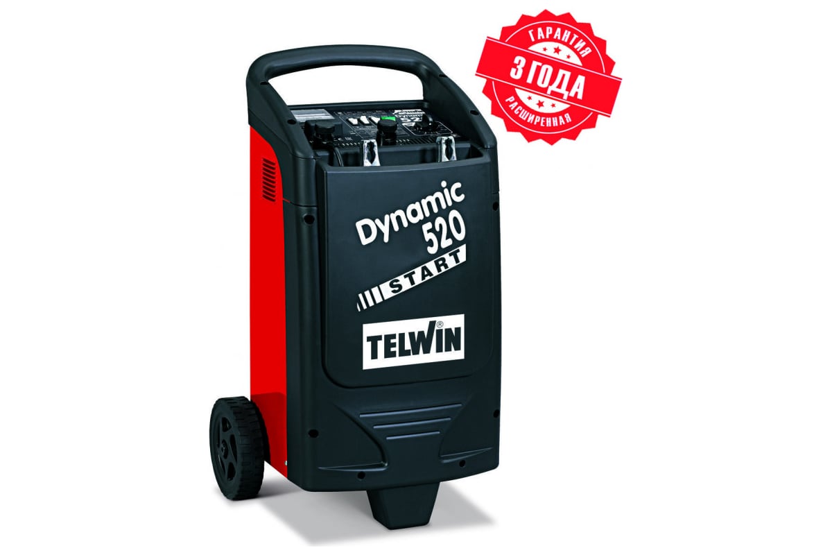 Пуско-зарядное устройство (230 V, 12-24 V) Telwin DYNAMIC 520 START 829383