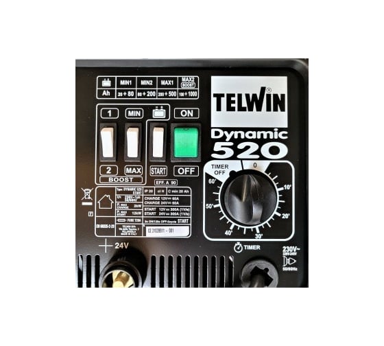 Пуско-зарядное устройство (230 V, 12-24 V) Telwin DYNAMIC 520 START 829383
