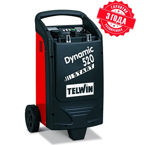Пуско-зарядное устройство (230 V, 12-24 V) Telwin DYNAMIC 520 START 829383