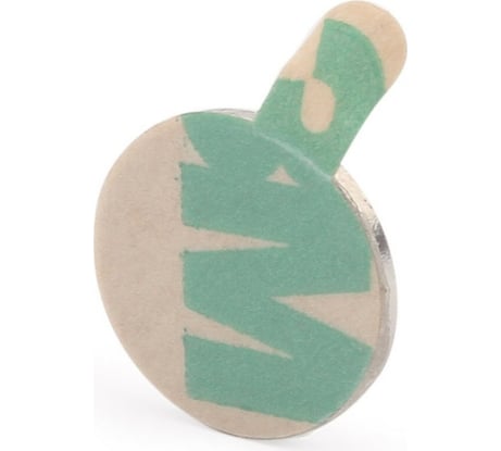 Неодимовый магнит Forceberg диск 10x1 мм с клеевым слоем, 20 шт. 9-1212200-020