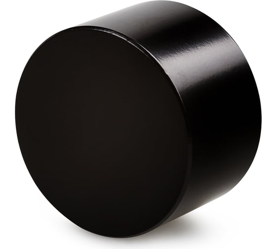 Неодимовый магнит Forceberg Великан Black Edition, диск 50x30 мм 1212569Ч