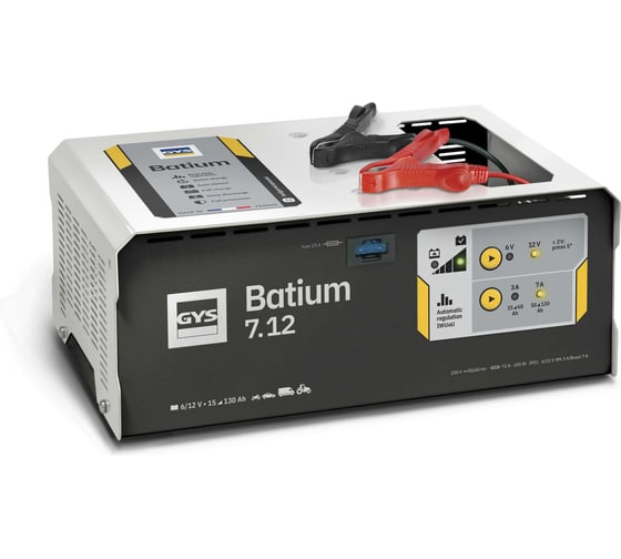 Автоматическое зарядное устройство GYS BATIUM 7-12 024496