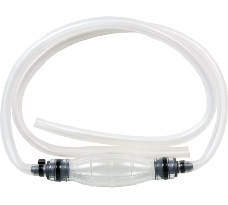 Насос для ручной перекачки топлива Airline Груша 1.5 м, с клапаном, прозрачная AEAT203