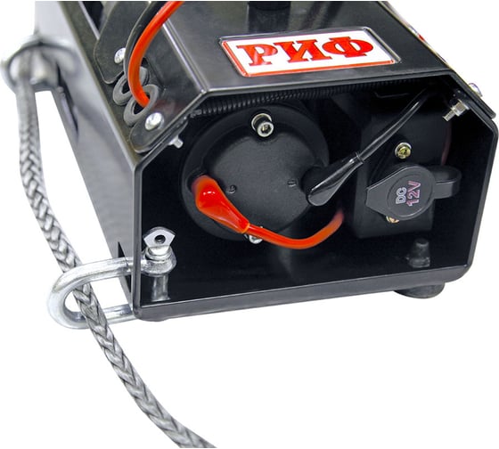 Переносная лебедка РИФ 4500U c малой площадкой, стальной трос EWX4500U-KIT2