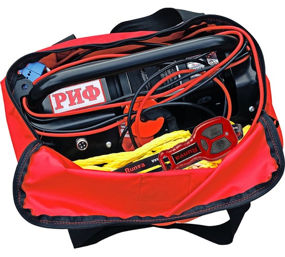 Переносная лебедка РИФ 3500ASR c малой площадкой и проводами в сборе EWP3500ASR-KIT
