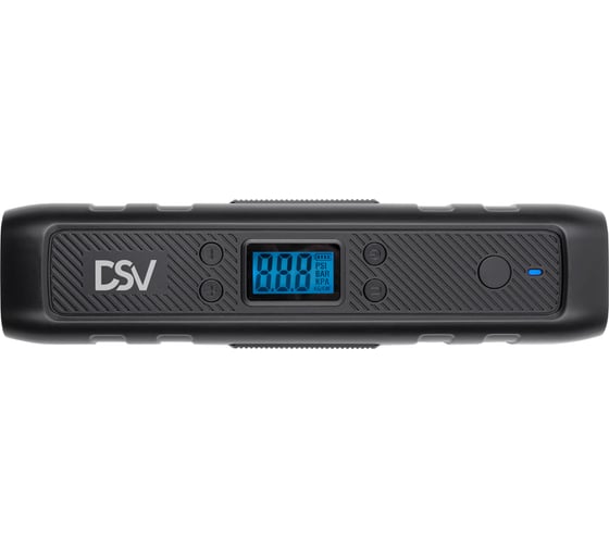 Компрессор-Power Bank DSV 3в1 беспроводной, 4500 мАч, LED фонарь, USB/Type-C, чехол 208100