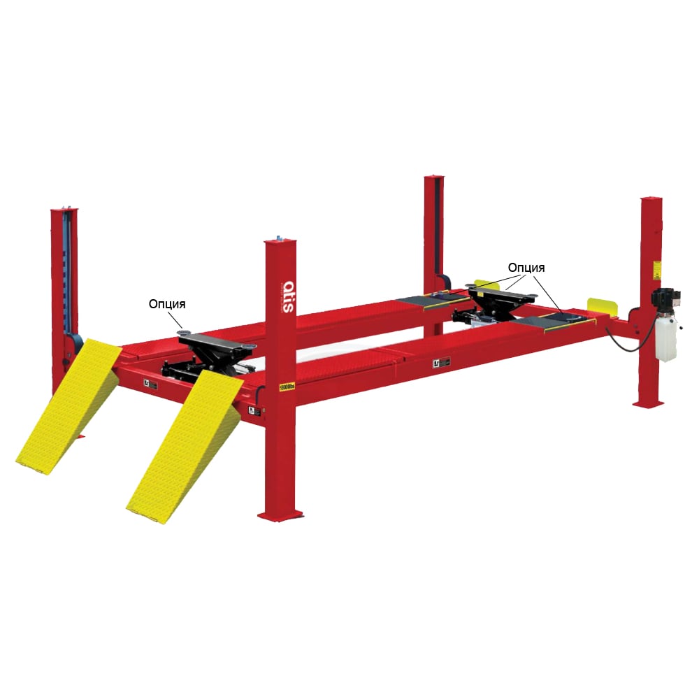 Четырехстоечный электрогидравлический подъемник Atis под сход-развал ...