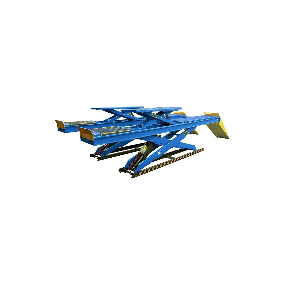 Двухуровневый ножничный подъемник Atis под сход развал 5.5 т. DX-5500A ...