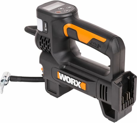 Аккумуляторный насос с фонарем WORX 20 В, без АКБ и ЗУ WX092.9