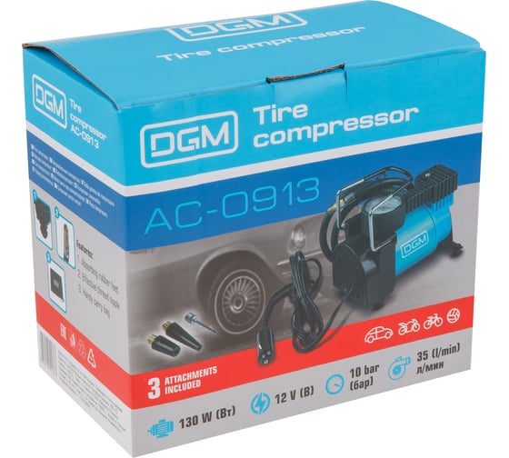 Автомобильный компрессор DGM AC-0913
