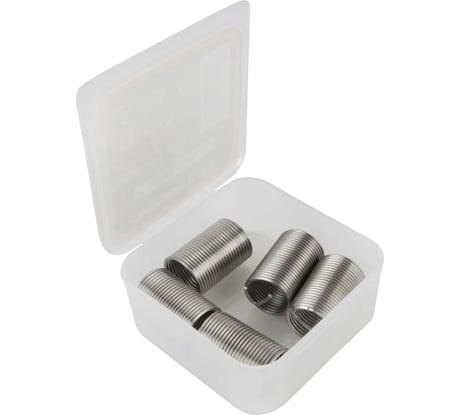 Резьбовые вставки WIEDERKRAFT M16x1,5, 2,5d, 5 предметов WDK-IN16152