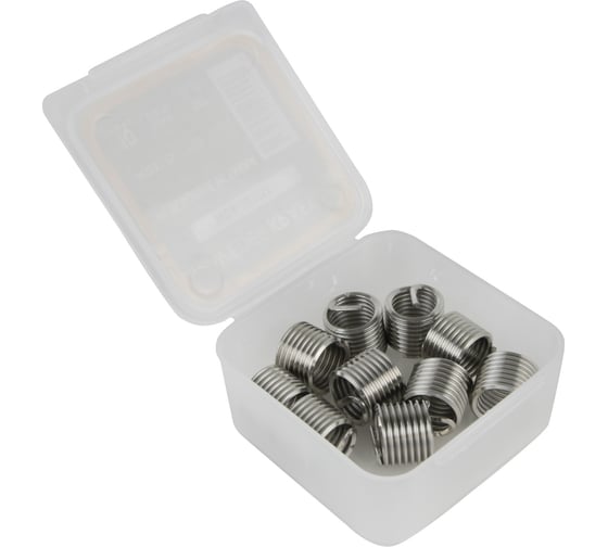 Резьбовые вставки WIEDERKRAFT M12x1,75, 1,5d, 10 предметов WDK-IN1217