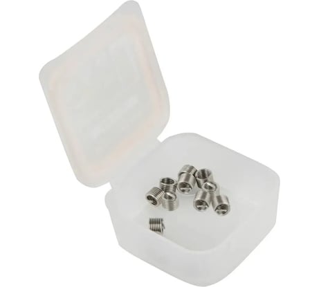 Резьбовые вставки WIEDERKRAFT M3x0,5, 1,5d, 10 предметов WDK-IN0305