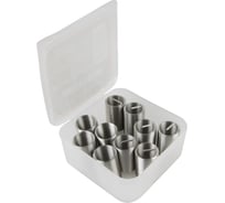 Резьбовые вставки WIEDERKRAFT M14x1,25, 2,5d, 10 предметов WDK-IN14122
