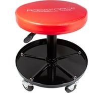 Слесарный регулируемый стул на колесах Rockforce h 425мм-540мм, 300мм RF-TR6201C(50552)