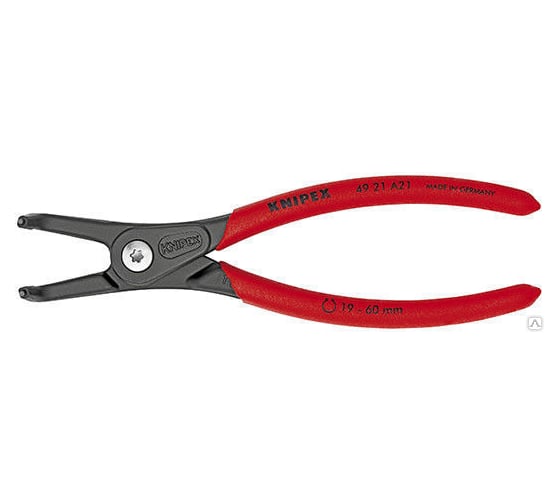 Прецизионные щипцы для стопорных колец Knipex KN-4921A21
