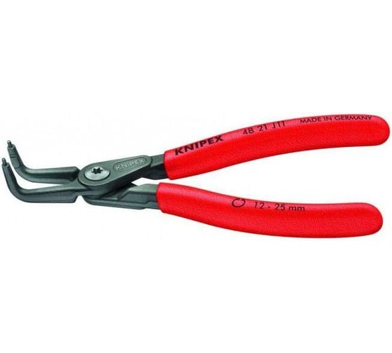 Прецизионные щипцы для стопорных колец KNIPEX KN-4821J21 1