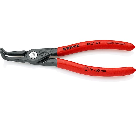Прецизионные щипцы для стопорных колец KNIPEX KN-4821J21