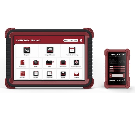 Диагностический сканер для легковых автомобилей THINKCAR 10 THINKTOOL Master 2 3.01.03.0029