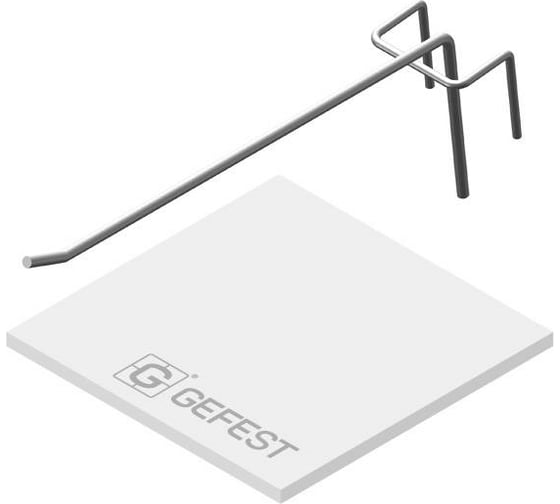 Штыревой крючок на сетку ООО Торговый Дом Гефест L 175 мм комплект 5шт Т1 216 1