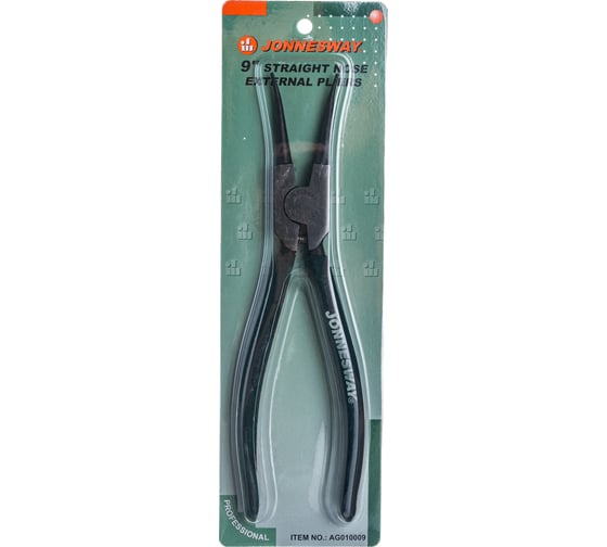 Прямые щипцы для стопорных колец Jonnesway AG010009