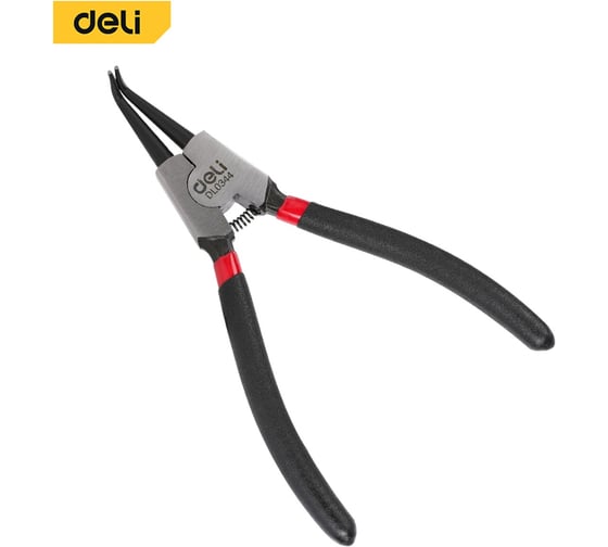 Изогнутый съемник внешних стопорных колец DELI DL0344 98433