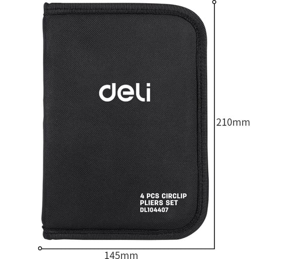 Набор съемников стопорных колец DELI DL104407 98429