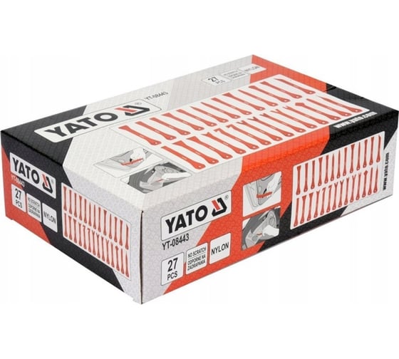 Набор съемников панелей салона YATO 27 предметов YT-08443