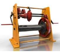 Барабанная лебедка Российский ТЛ-2Т 001-5295