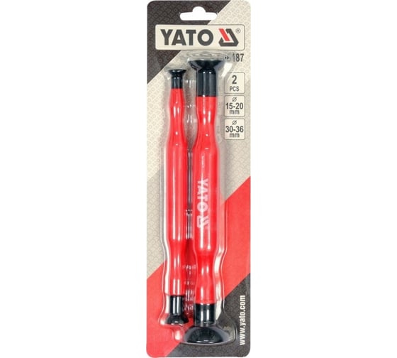 Приспособление для притирки клапанов YATO 15x20 30x36 мм (набор 2пр.) YT-06187 369106187 092 1