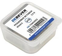 Резьбовые вставки DeBever M3x0.5, 2.5D, 10 предметов DB-TIM03052 23793153