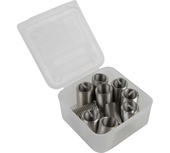 Резьбовые вставки DeBever M10x1.5, 2.5D, 10 предметов DB-TIM10152