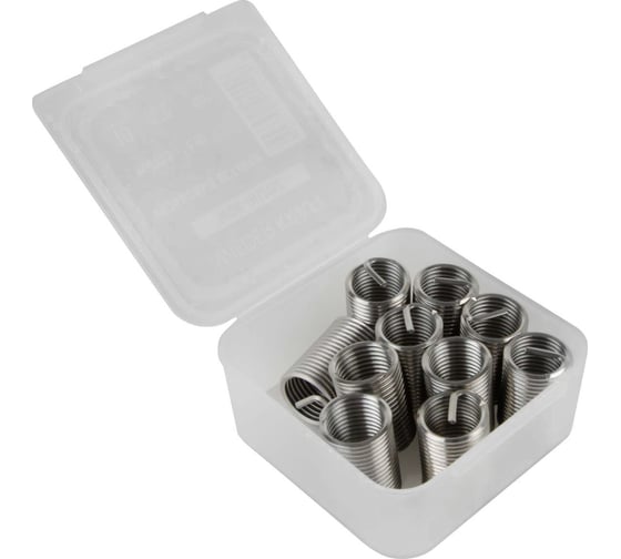 Резьбовые вставки DeBever M14x2.0, 2.5D, 10 предметов DB-TIM14202