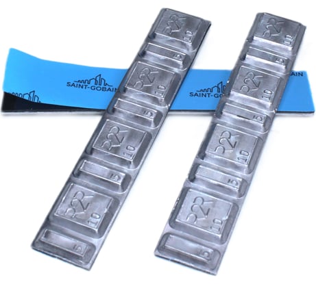 Грузики балансировочные R2R самоклеящиеся 19 мм SAINT-GOBAIN 100шт/упак. 6010-СК19SG-100-М-041122