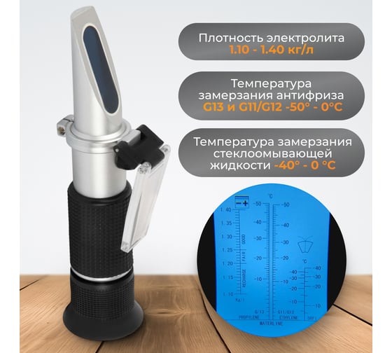 Рефрактометр WIEDERKRAFT WDK-214085